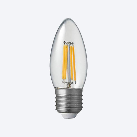 About Space Lighting LED Filament Candle Globe E27 4 watt 2700 kelvin 12 volt