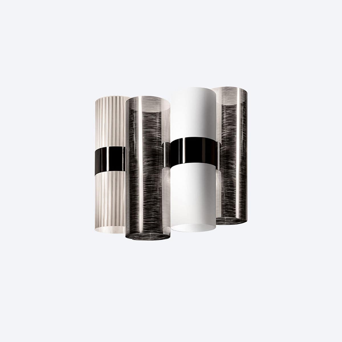 LA LOLLO WALL PEWTER WHITE - HANDMADE IN ITALY