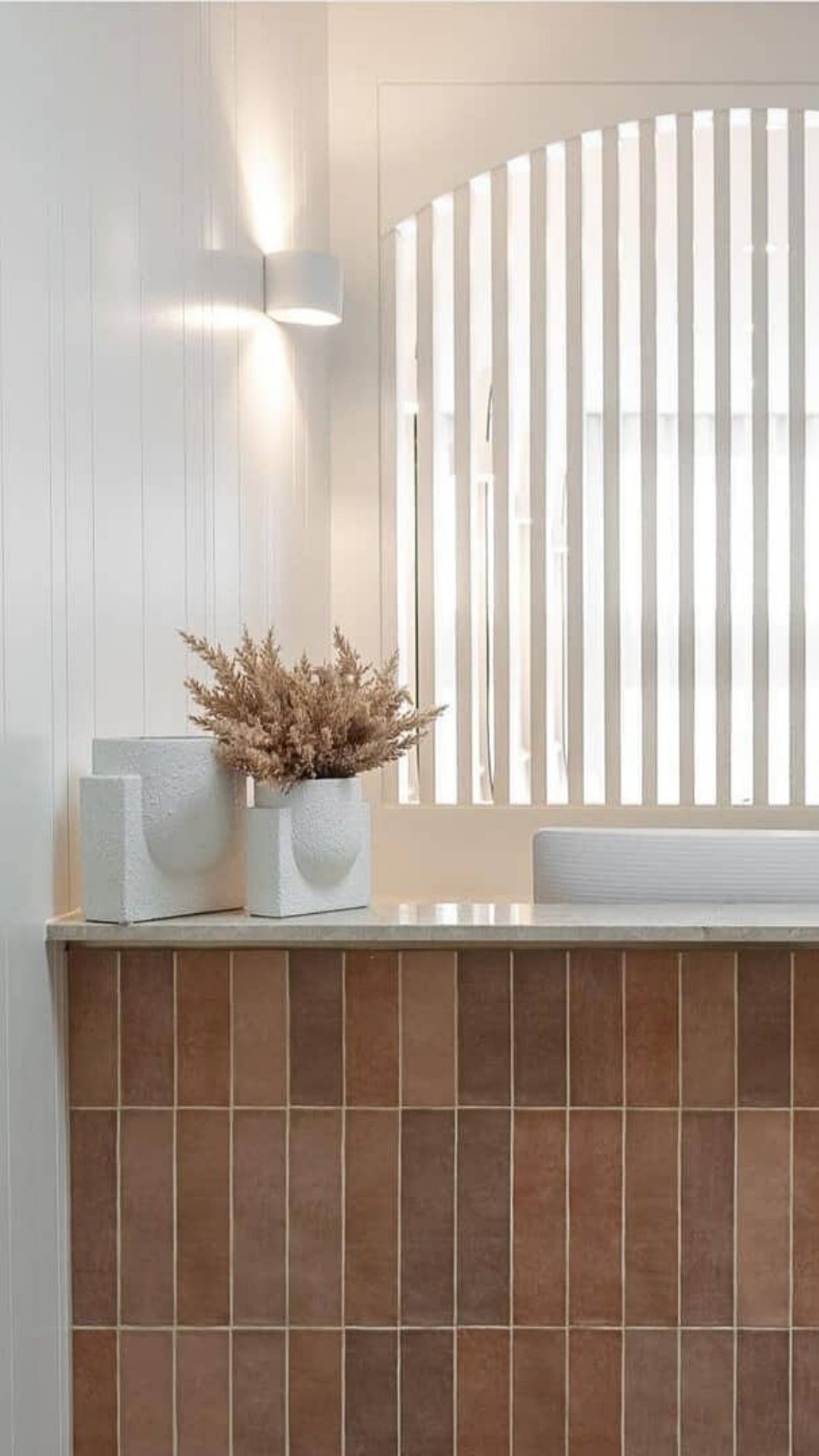Navi Gypsum Plaster Wall Light