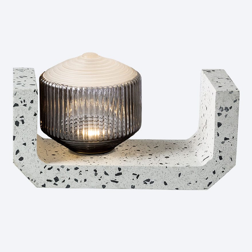 NOA TABLE LAMP MILKY WITH YOSH CAMILLA SMK