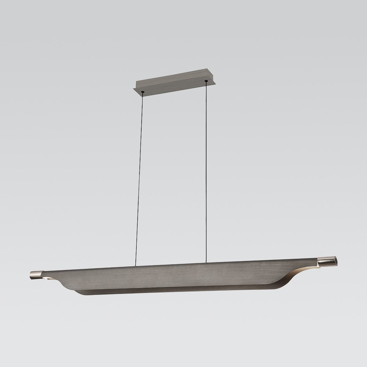 OBERON LED LINEAR PENDANT GREY OFF