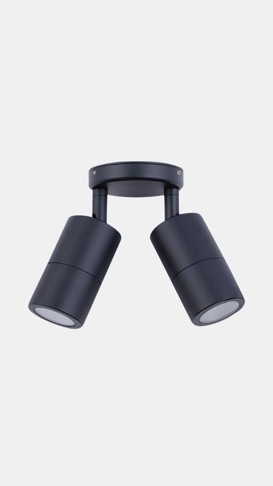 Pillar IP65 Double Adjustable Outdoor Wall Light