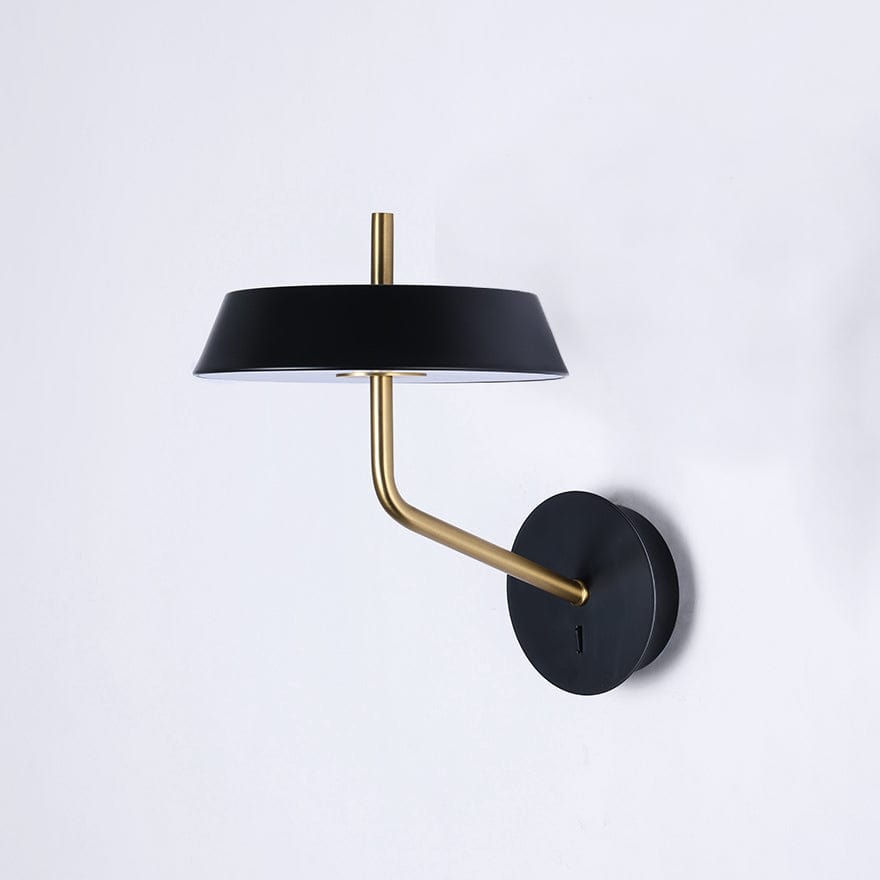 PLATO LED WALL LAMP BLACK BRASS ABOUT SPACE LIGHTING OFF