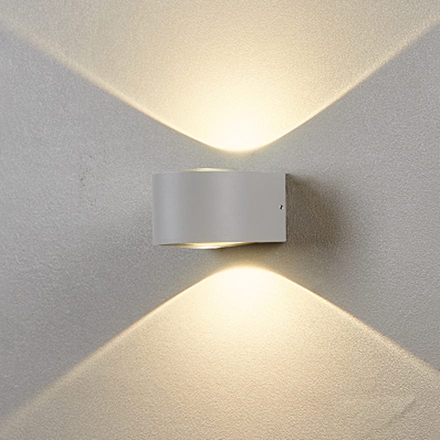 About Space Lighting Sekko White Outdoor Wall Light