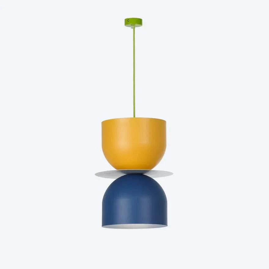 Cambio Shade E Yellow with Zero Disc Nickel and Shade E Blue on Green Accord