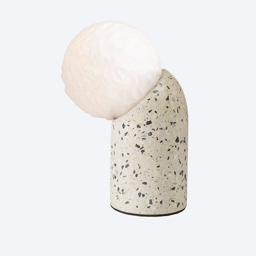 SOL TABLE LAMP MILKY WITH YOSH OPAL RIPPLED
