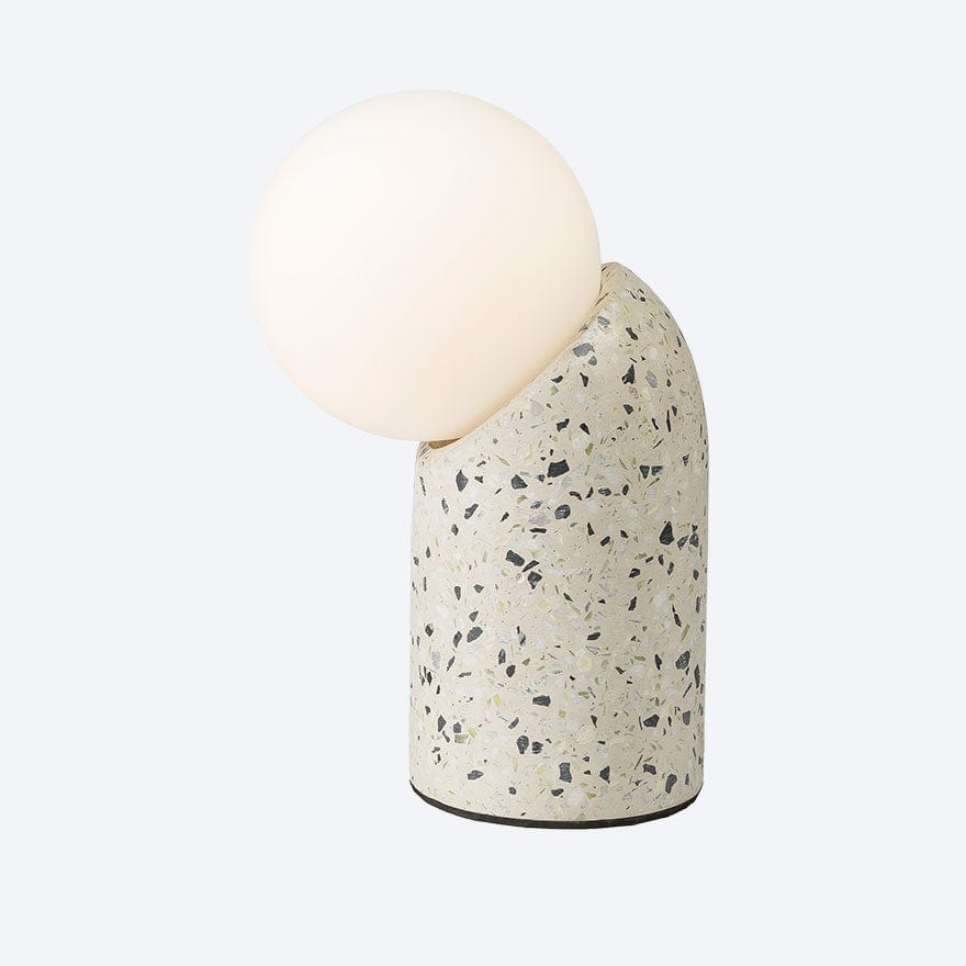 SOL TABLE LAMP MILKY WITH YOSH OPAL 80mm