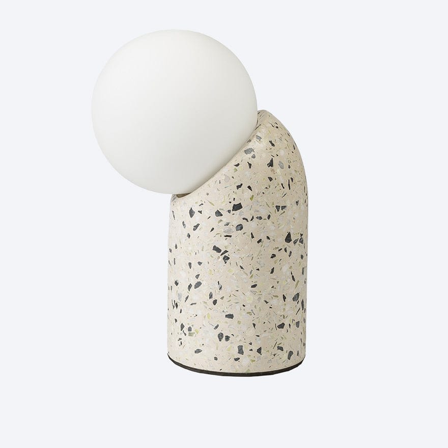 SOL TABLE LAMP MILKY WITH YOSH OPAL 120mm OFF