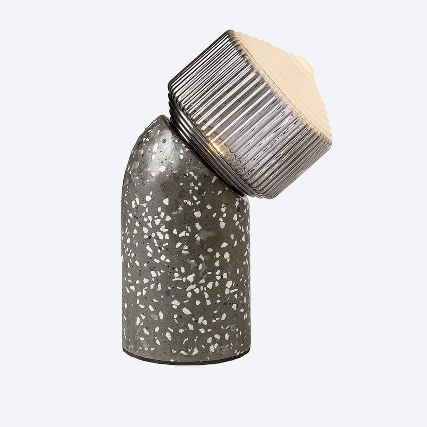 SOL TABLE LAMP SHADOW WITH YOSH CAMILLA SMK ON