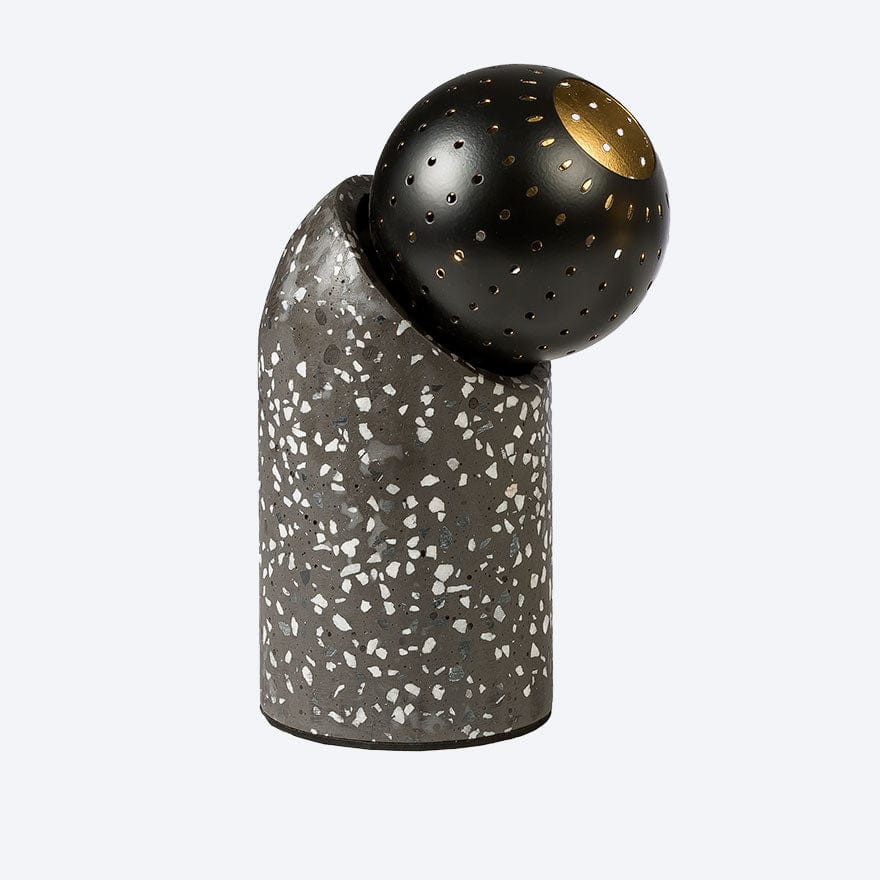 SOL TABLE LAMP SHADOW WITH YOSH SHADE E BK