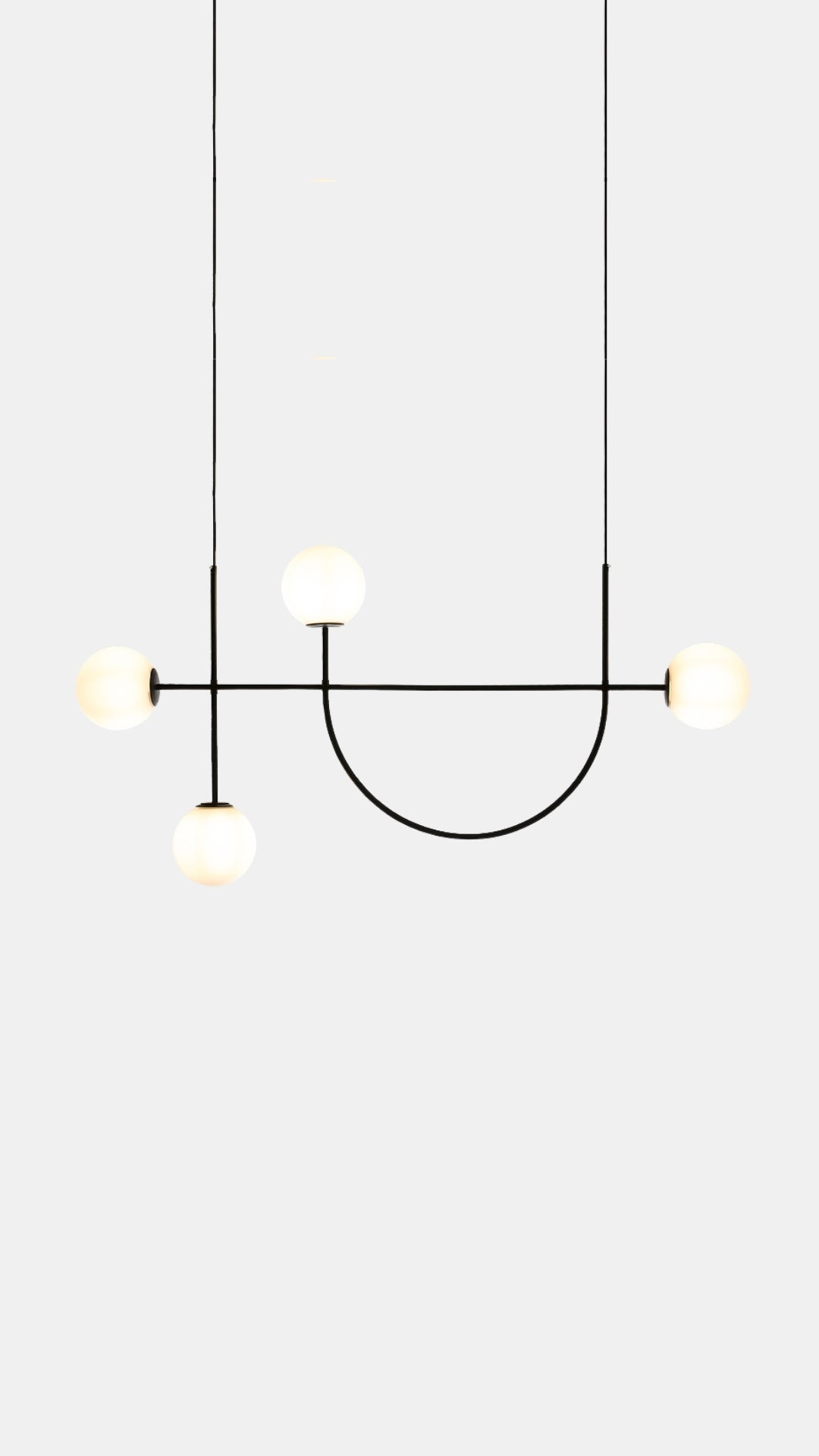 Sputnik 4 LED Pendant