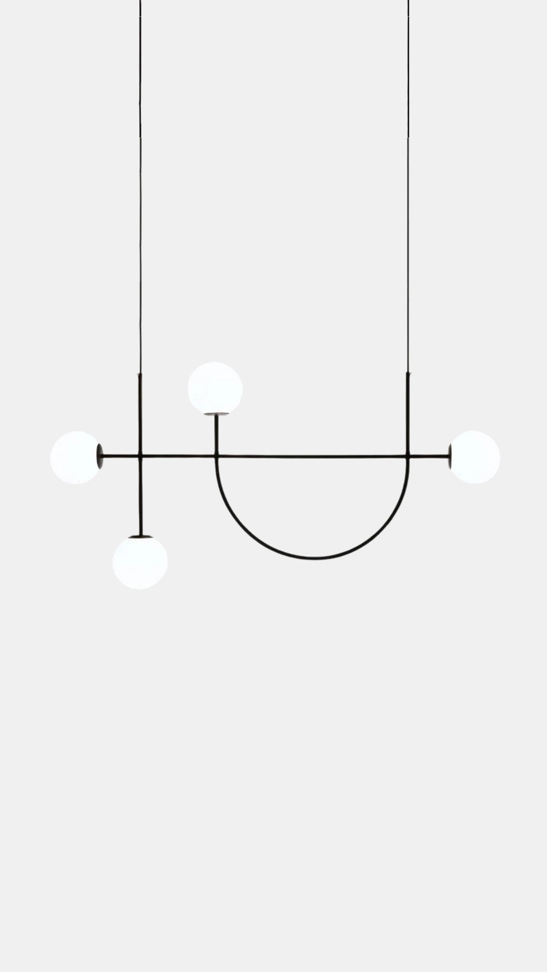 Sputnik 4 LED Pendant