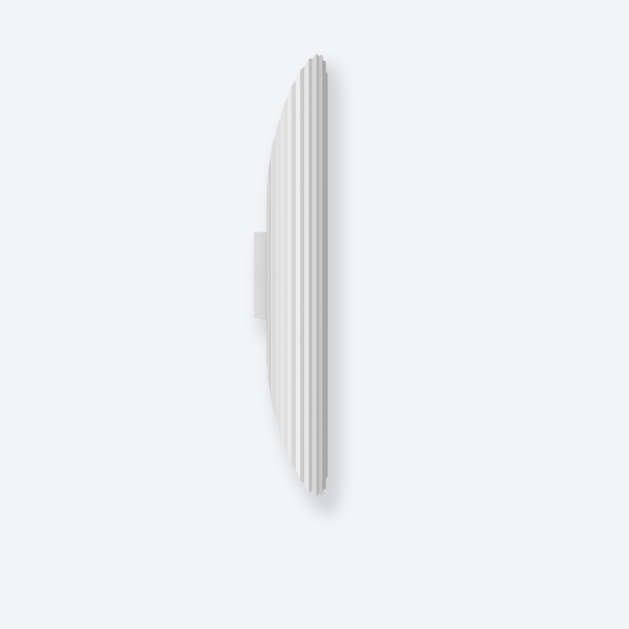 About Space Lighting Vili 500 White Wall Lights