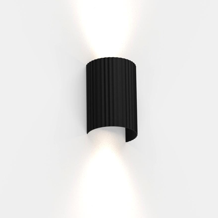 About Space Lighting Vili Half Black Wall Lights