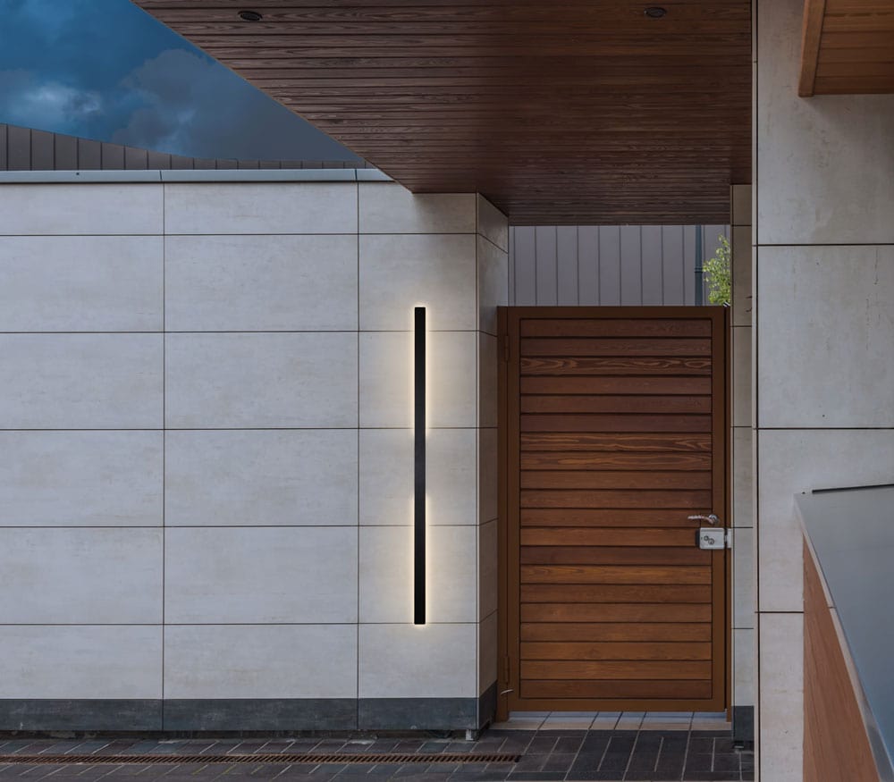 About Space Lighting Verti Outdoor Wall Lighting